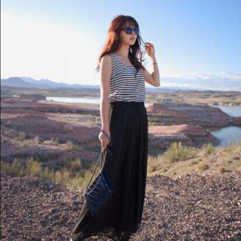 Korean style chifon pants